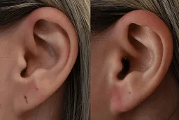 Before-and-After-Earlobe-Correction